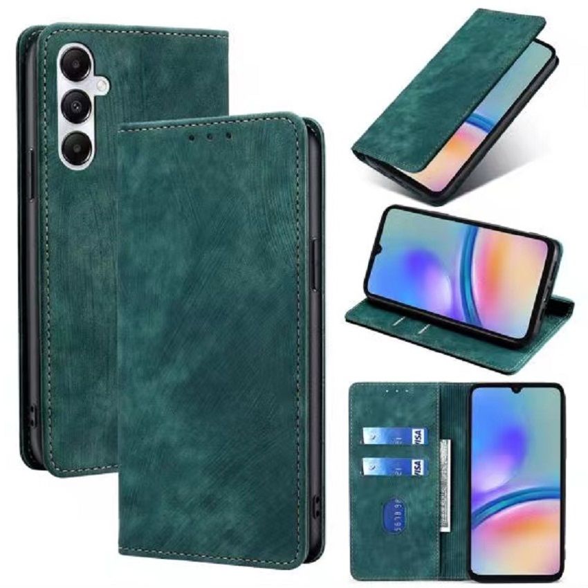Leather Phone Case Flip Cover for Samsung Galaxy A56 A36 A26 A16 A06 A55 A35 A25 A15 A05S A05 A54 A34 A24 A14 A04s Shockproof Protection Stand Holder Magnetic PU Leather Case