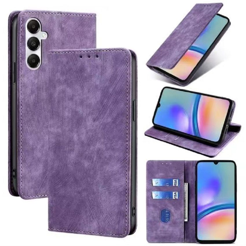 Leather Phone Case Flip Cover for Samsung Galaxy A56 A36 A26 A16 A06 A55 A35 A25 A15 A05S A05 A54 A34 A24 A14 A04s Shockproof Protection Stand Holder Magnetic PU Leather Case