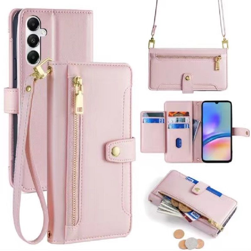 Leather Flip Cover For Samsung Galaxy A56, A36, A26, A16, A06, A55, A35, A25, A15, A05S, A54, A34, A24, A14, A04S, Shockproof Protection Stand Holder Magnetic PU Leather Case