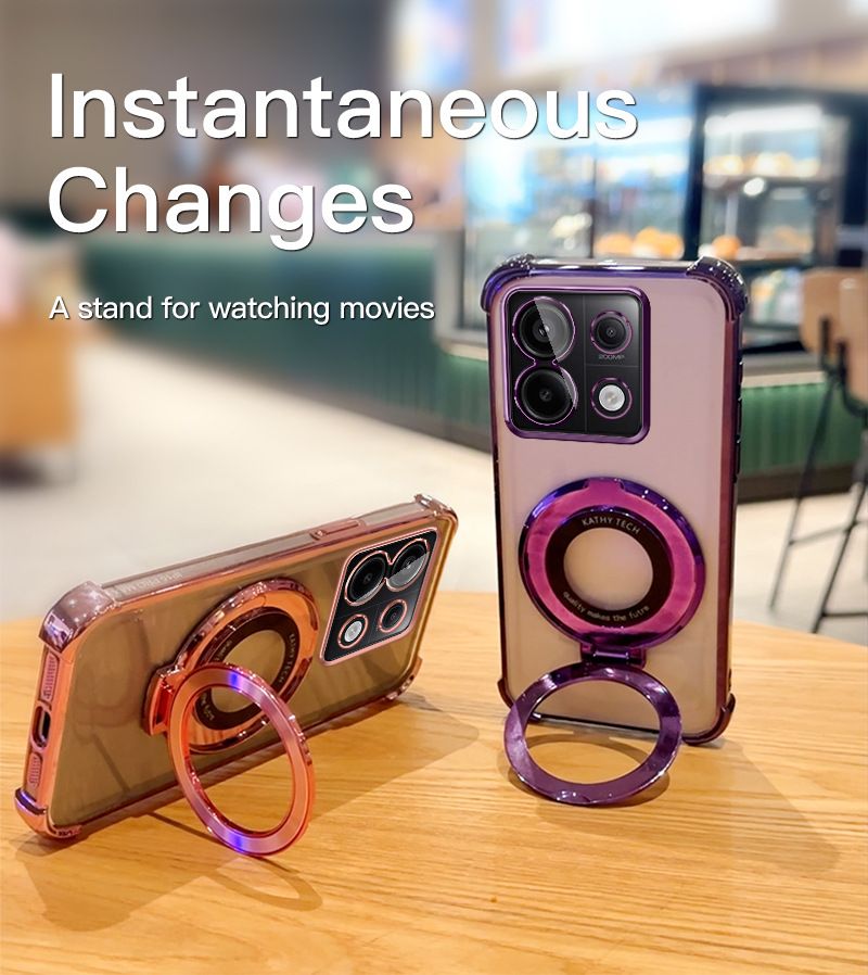 Cover for Xiaomi Redmi Note 13 Pro 12 Pro 12 TURBO 11 Pro 11s 10 Pro 10s 14C 13C 12C 10C 9C 13 12 10 10A 9A 9T 9 Magnetic Anti Drop Soft Phone Case