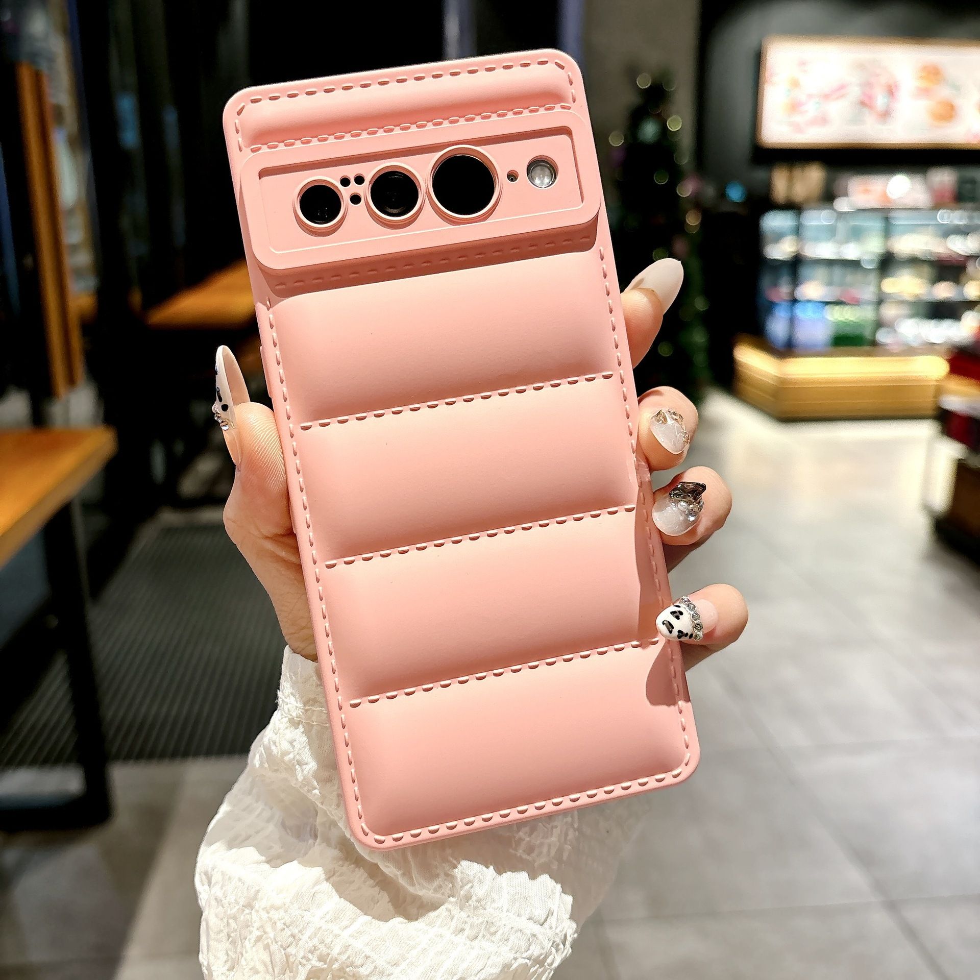 Liquid silicone Phone Case for Google Pixel 8 7 6 Pro,Pixel 8A 7A 6A Pixel 5 4 3 XL 5a 4A Shockproof Bumper Cover