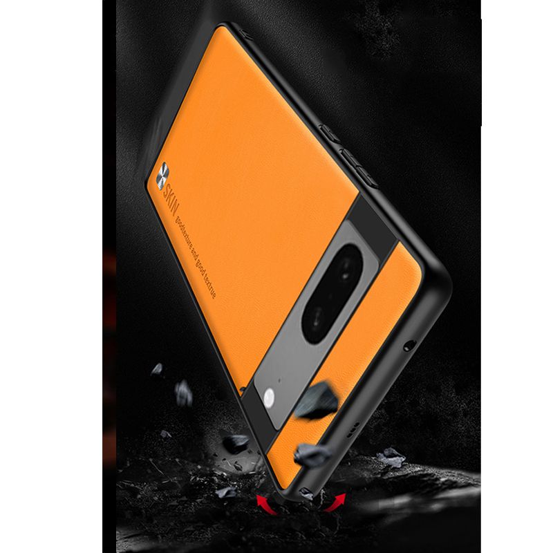 Phone Case for Google Pixel 9 Pro XL Pixel 9 8 7 6 Pro,Pixel 9A 8A 7A 6A 5A 4A 4 5 XL Business Solid Color Plain Leather All Inclusive Protective Case