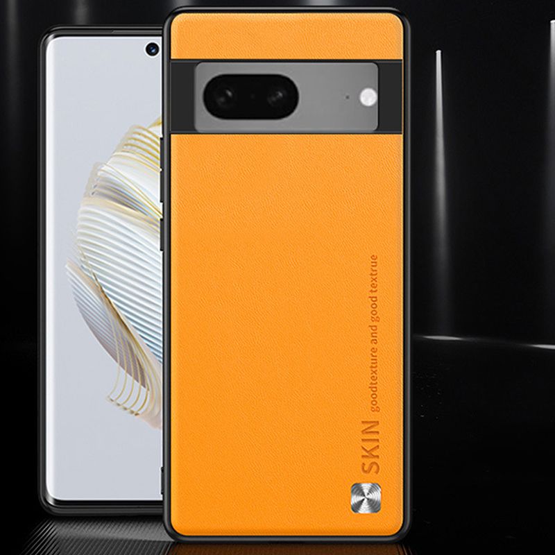 Phone Case for Google Pixel 9 Pro XL Pixel 9 8 7 6 Pro,Pixel 9A 8A 7A 6A 5A 4A 4 5 XL Business Solid Color Plain Leather All Inclusive Protective Case
