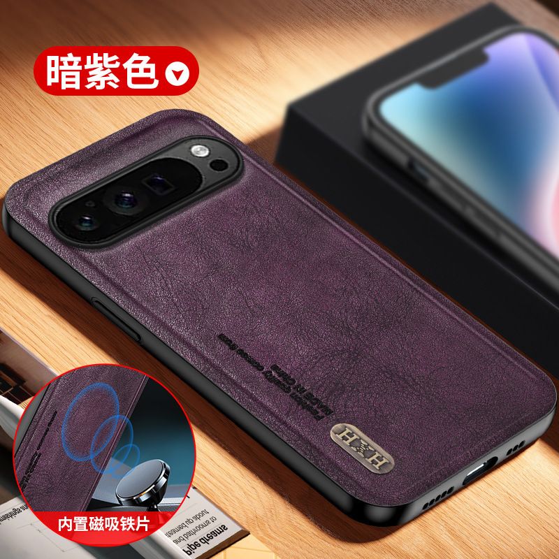 Retro Leather Phone Case For Google Pixel 10 Pro XL 10 Pro 9 Pro 9 Pro XL 8a 8 Pro 7a 7 Pro Shockproof Fall prevention Protective Case