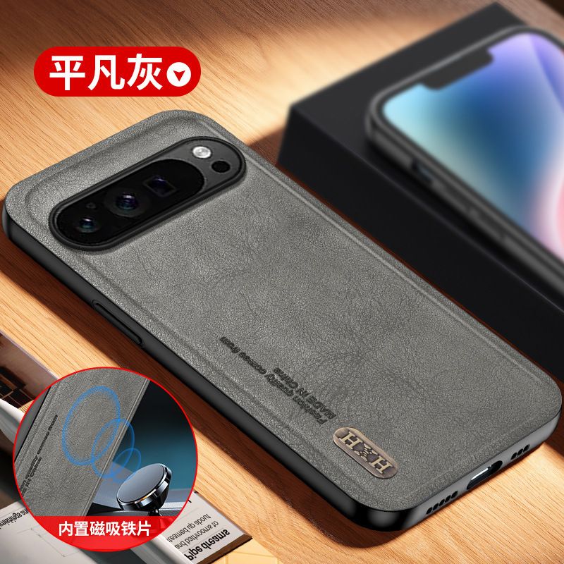 Retro Leather Phone Case For Google Pixel 10 Pro XL 10 Pro 9 Pro 9 Pro XL 8a 8 Pro 7a 7 Pro Shockproof Fall prevention Protective Case