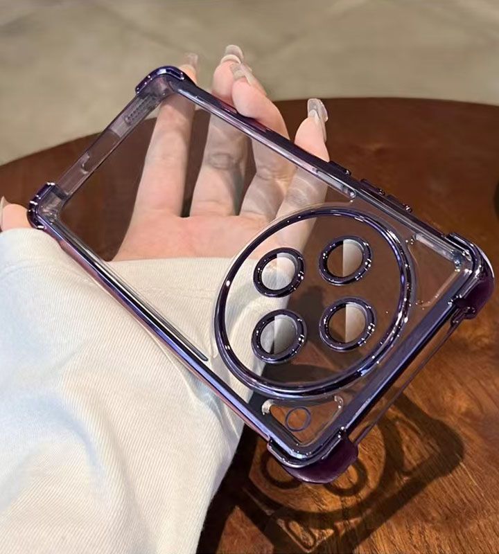 Cover for OPPO Find X8 Pro X7 Ultra Reno 12 Pro 12F 11F 8T 11 Pro 10 9 8 7 6 A80 A60 A3 A3X A2 Pro A98 A79 A78 A97 A58 A38 A18 A96 A76 A77S A57S Anti Drop Transparent Soft Phone Case