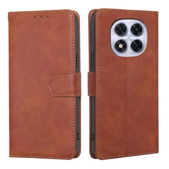 Leather Flip Cover For Xiaomi Redmi Note 14 Pro 14 Pro+ Plus 14 Leather Case [Flip Vintage Leather] Wallet Shockproof Durable Retro Phone Case