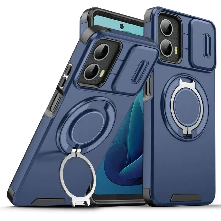 Luxury Slide Camera Lens Case For Motorola G Play 4G (2024
),G Power 5G,G Stylus 5G,G 5G (2024) Phone Case
