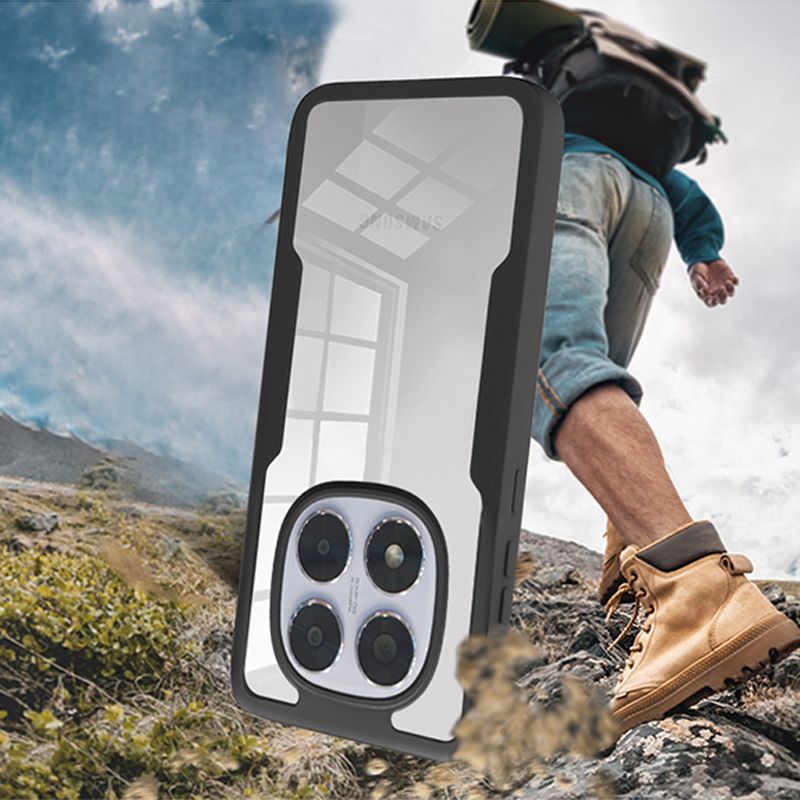 360 Full Protection Case for Xiaomi Redmi Note 14 / Note 14 Pro+ Plus 5G Redmi 14C,Note 14 4G Dual-layer Rugged Shockproof Bumper Cover