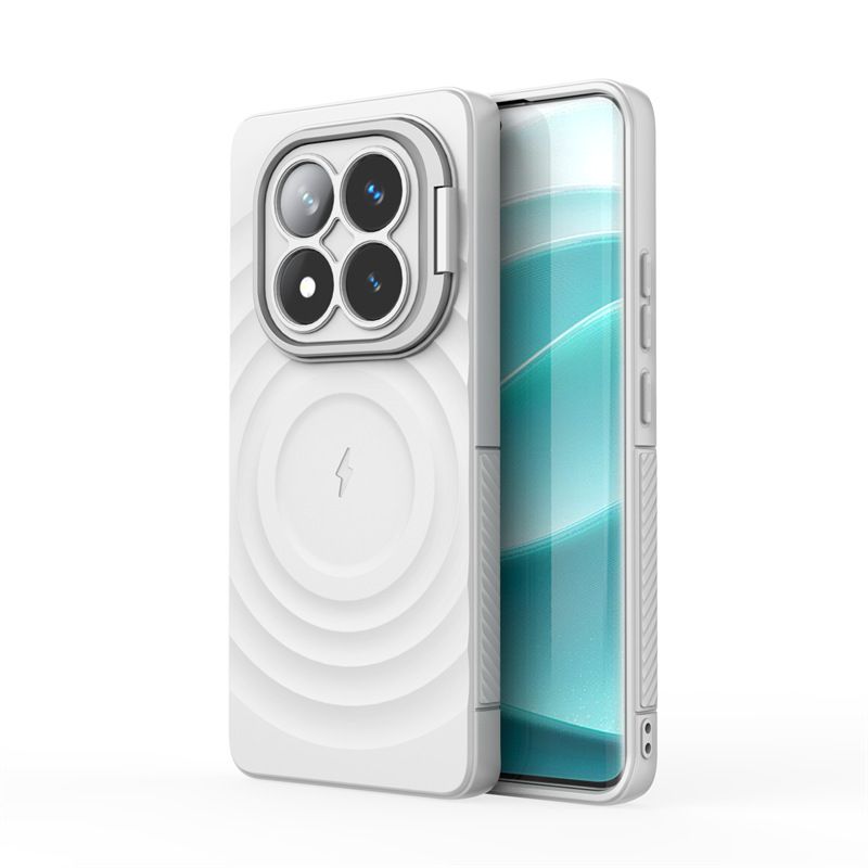 Phone Case for Xiaomi Redmi Note 14 Pro 5G / Poco X7,Note 14 Pro+ Plus 5G Camera Lens Kickstand Magnetic Anti Drop Protective Cover