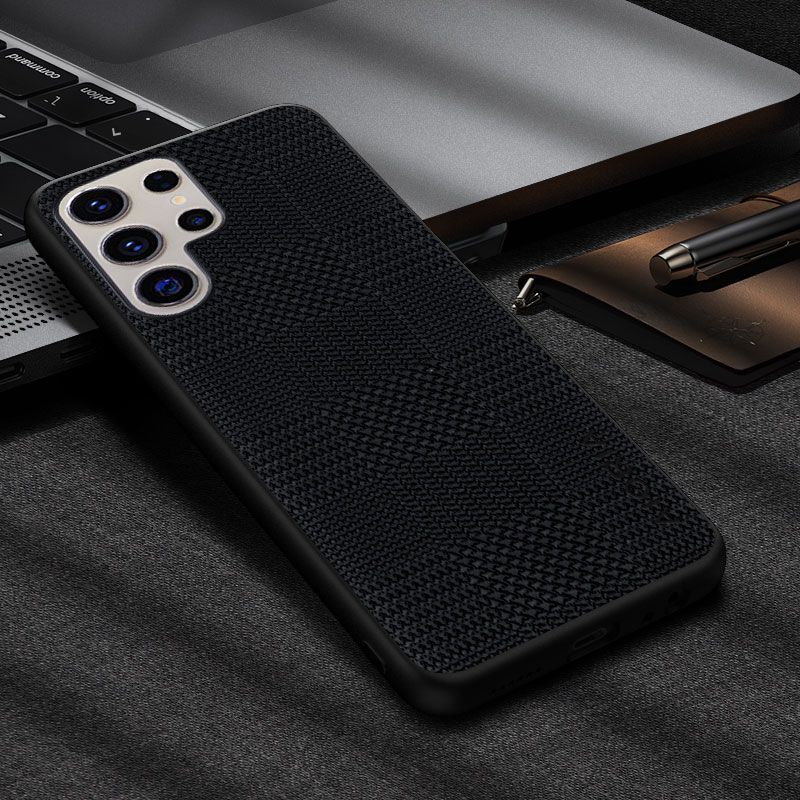 Simplicity Leather Back Cover For Samsung Galaxy S25 Ultra S25 Plus S24 FE S23 FE S22 Plus S21 Plus S20 Plus S21 FE Note 20 Ultra Note 10 Plus Anti Drop And Anti Slip Phone Case