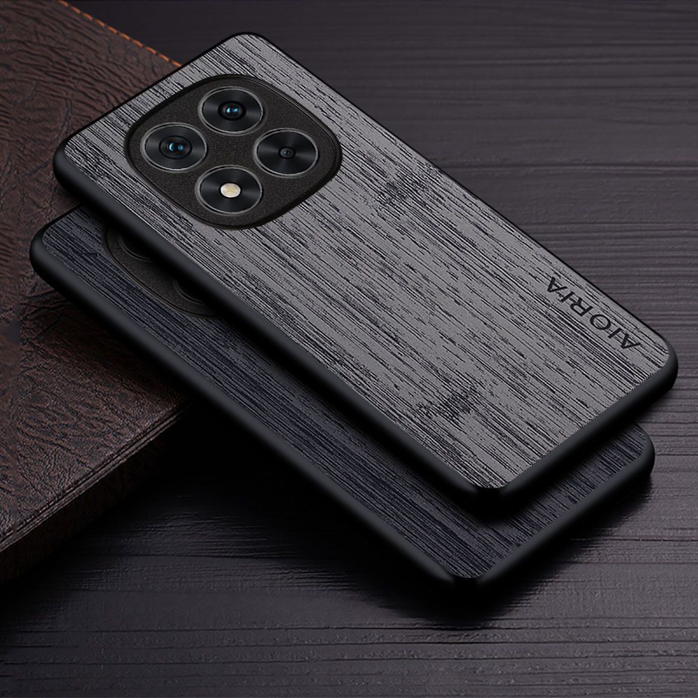 Made Of Bamboo Leather Phone Case for Xiaomi Redmi Note 14 Pro 14 Pro+ Plus Soft TPU Around The Edge Hard PC At The Back 3in1 material