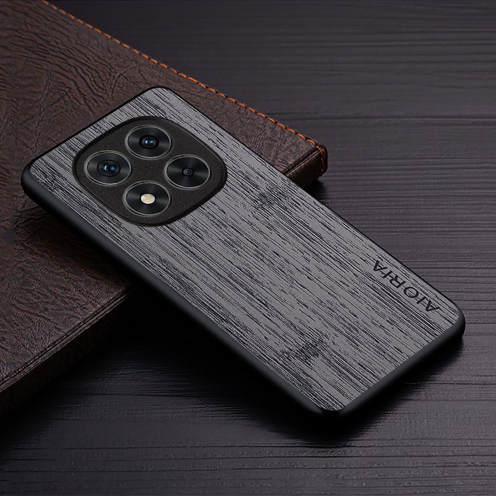 Made Of Bamboo Leather Phone Case for Xiaomi Redmi Note 14 Pro 14 Pro+ Plus Soft TPU Around The Edge Hard PC At The Back 3in1 material