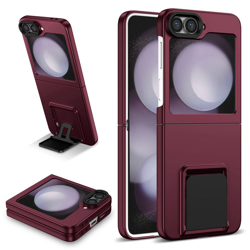 Phone Case for Samsung Galaxy Z Flip6 5 4 3 Fold6 5 4 3 3D Stand Kickstand Anti Fall Protective Cover