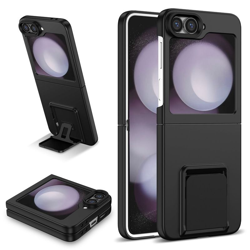 Phone Case for Samsung Galaxy Z Flip6 5 4 3 Fold6 5 4 3 3D Stand Kickstand Anti Fall Protective Cover