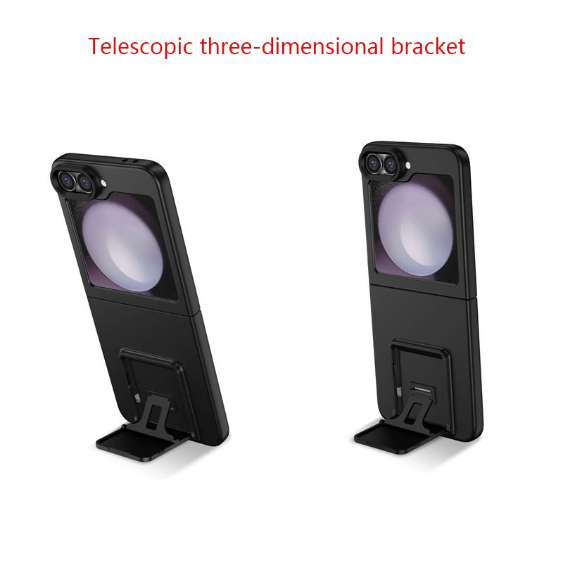 Phone Case for Samsung Galaxy Z Flip6 5 4 3 Fold6 5 4 3 3D Stand Kickstand Anti Fall Protective Cover