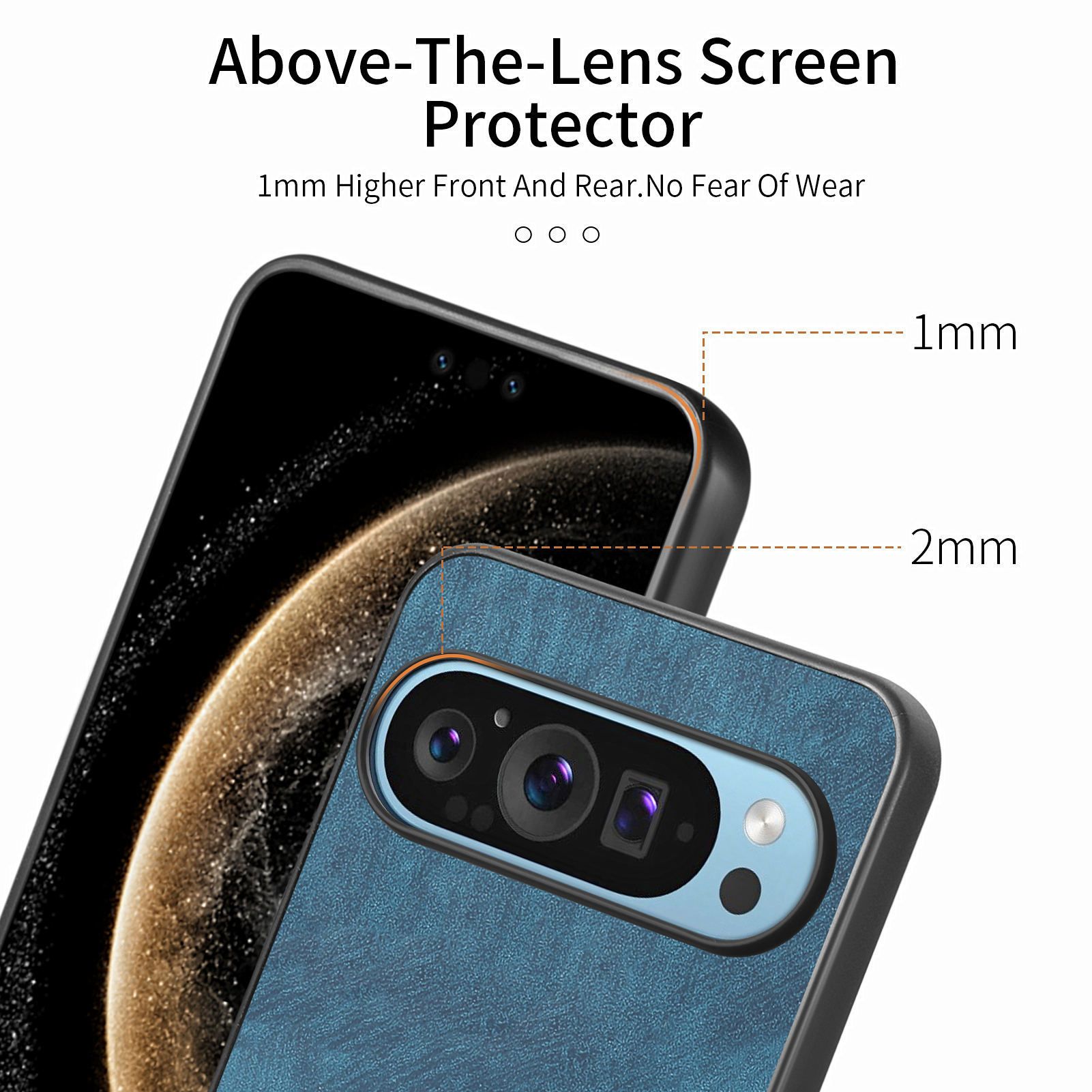 Compatible for Google Pixel 9 Pro XL,Pixel 8A 7A 6A,Pixel 8 7 6 Pro Hard PC Shockproo Bumper Protective Cover with Ring Stand