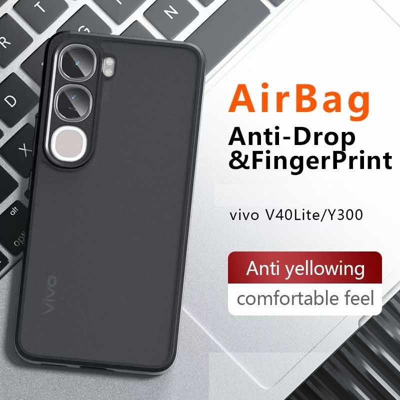 Matte Back Cover Phone Case For Vivo V40 Lite Fall prevention Protective Case