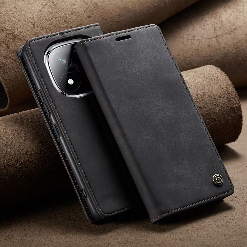 CaseMe Leather Phone Case Flip Cover for Xiaomi Redmi Note 14 Pro 14 Pro+ Plus 14 Shockproof Protection Stand Holder Magnetic PU Leather Case
