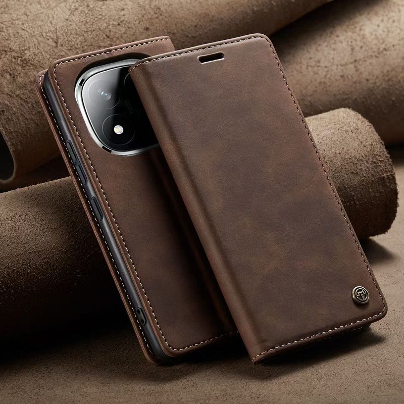 CaseMe Leather Phone Case Flip Cover for Xiaomi Redmi Note 14 Pro 14 Pro+ Plus 14 Shockproof Protection Stand Holder Magnetic PU Leather Case
