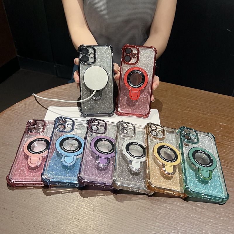 Cover for iPhone 16 Plus 16 Pro Max 15 Plus 15 Pro Max 14 Plus 14 Pro 13 Mini 12 Mini 11 Pro XS Max XR X 8 Plus 7 Plus Magnetic Anti Drop Soft Phone Case