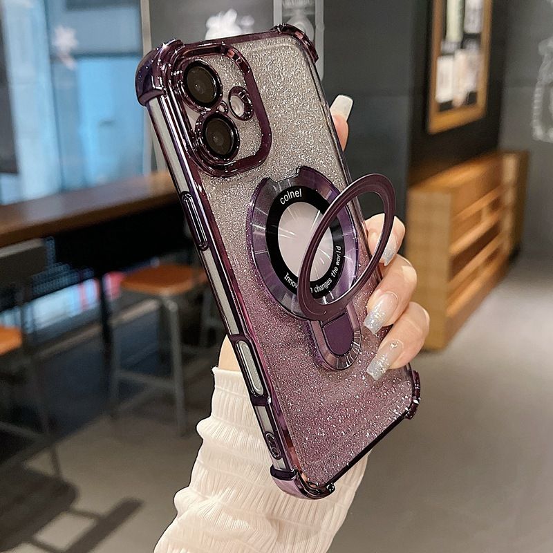 Cover for iPhone 16 Plus 16 Pro Max 15 Plus 15 Pro Max 14 Plus 14 Pro 13 Mini 12 Mini 11 Pro XS Max XR X 8 Plus 7 Plus Magnetic Anti Drop Soft Phone Case
