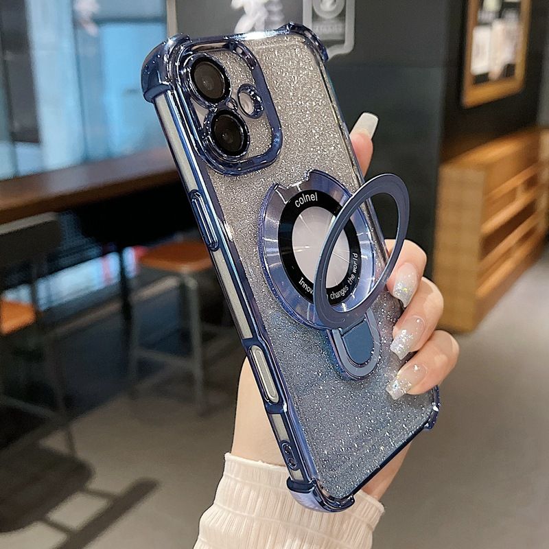 Cover for iPhone 16 Plus 16 Pro Max 15 Plus 15 Pro Max 14 Plus 14 Pro 13 Mini 12 Mini 11 Pro XS Max XR X 8 Plus 7 Plus Magnetic Anti Drop Soft Phone Case