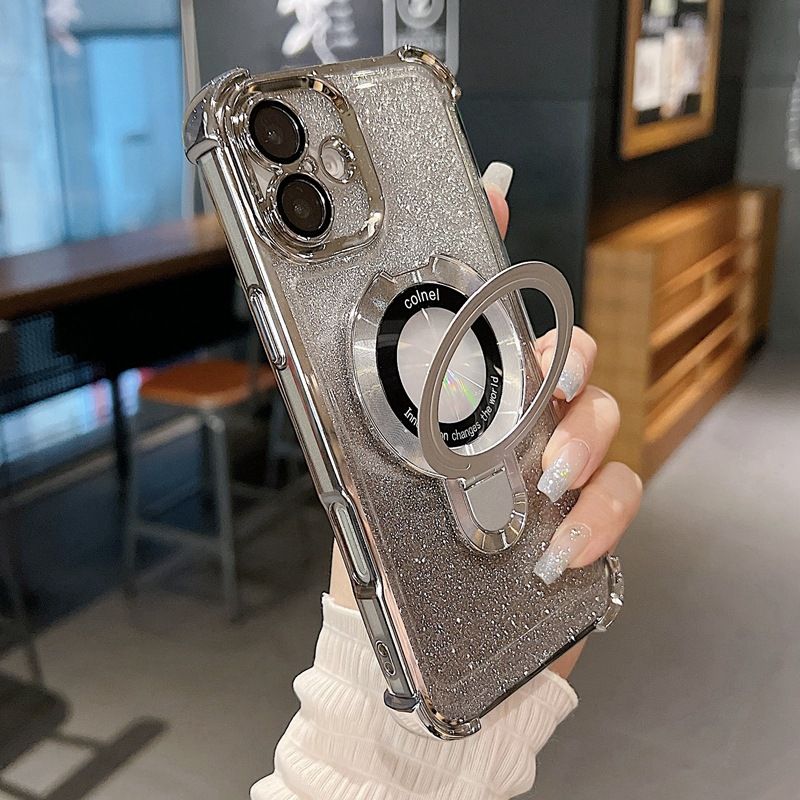 Cover for iPhone 16 Plus 16 Pro Max 15 Plus 15 Pro Max 14 Plus 14 Pro 13 Mini 12 Mini 11 Pro XS Max XR X 8 Plus 7 Plus Magnetic Anti Drop Soft Phone Case