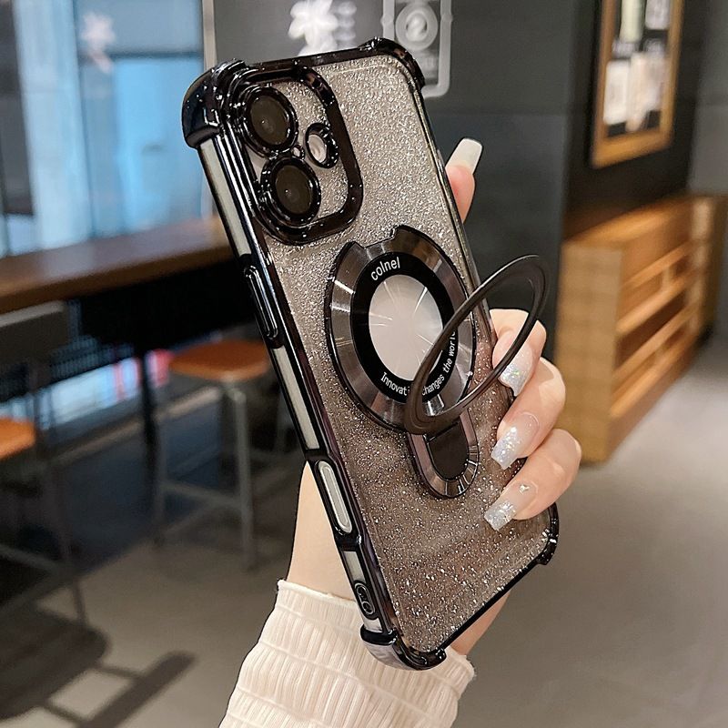 Cover for iPhone 16 Plus 16 Pro Max 15 Plus 15 Pro Max 14 Plus 14 Pro 13 Mini 12 Mini 11 Pro XS Max XR X 8 Plus 7 Plus Magnetic Anti Drop Soft Phone Case