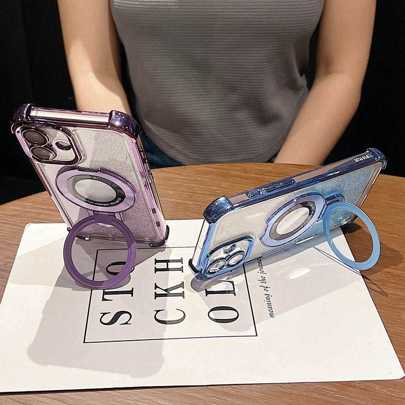 Cover for iPhone 16 Plus 16 Pro Max 15 Plus 15 Pro Max 14 Plus 14 Pro 13 Mini 12 Mini 11 Pro XS Max XR X 8 Plus 7 Plus Magnetic Anti Drop Soft Phone Case