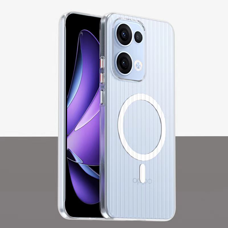 Cover for OPPO Reno 13 5G/ Reno 13 Pro 5G Magnetic Transparent Anti Drop Phone Case
