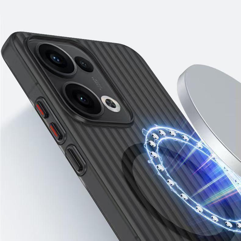 Cover for OPPO Reno 13 5G/ Reno 13 Pro 5G Magnetic Transparent Anti Drop Phone Case