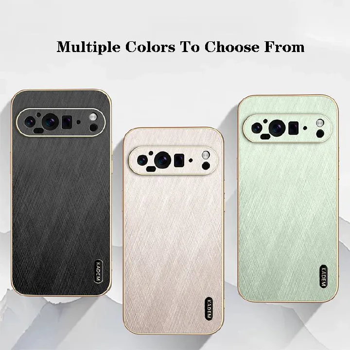 Compatible for Google Pixel 9 Pro 9a 8a 7a 6a 8 Pro 7 Pro 6 Pro Electroplated Silk Bamboo Pattern Phone Case Anti Drop Protective Case