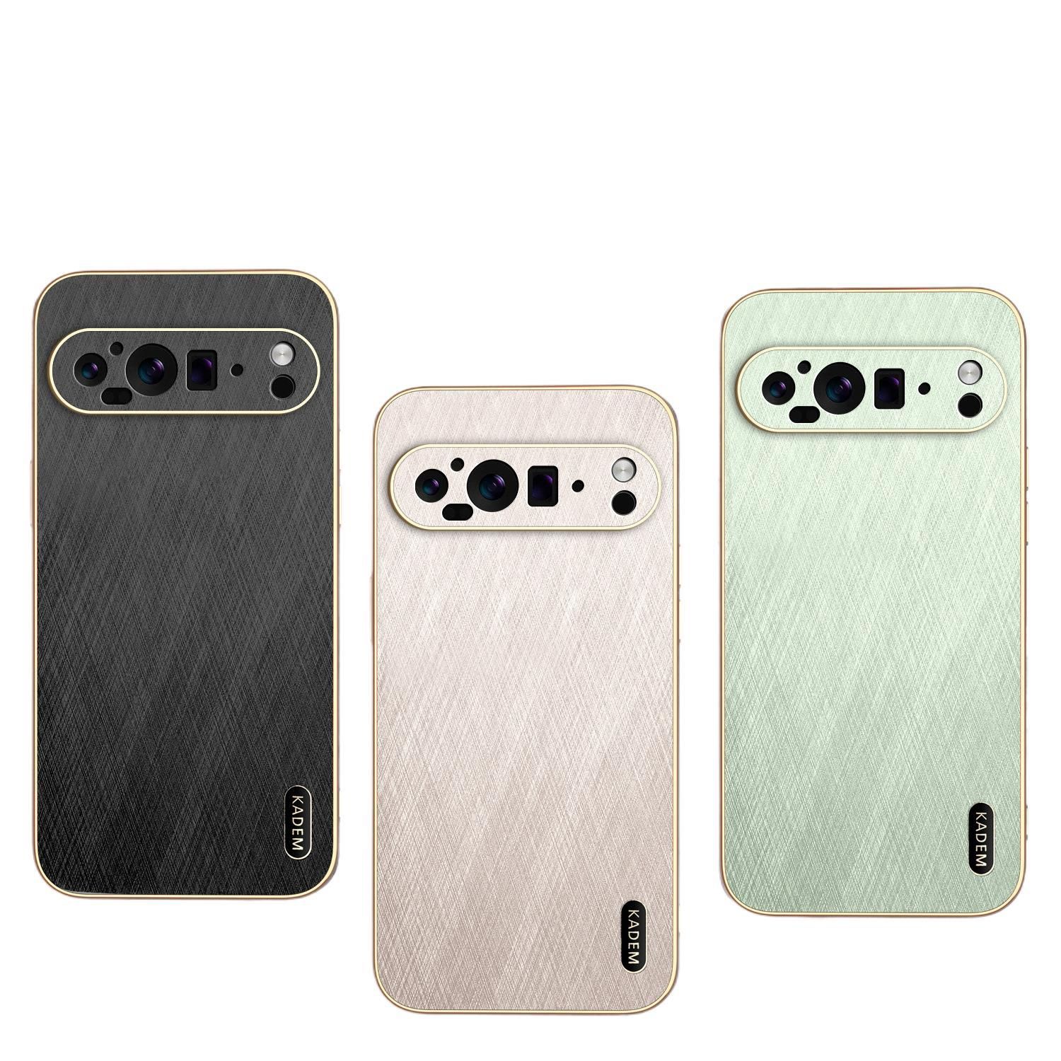 Compatible for Google Pixel 9 Pro 9a 8a 7a 6a 8 Pro 7 Pro 6 Pro Electroplated Silk Bamboo Pattern Phone Case Anti Drop Protective Case