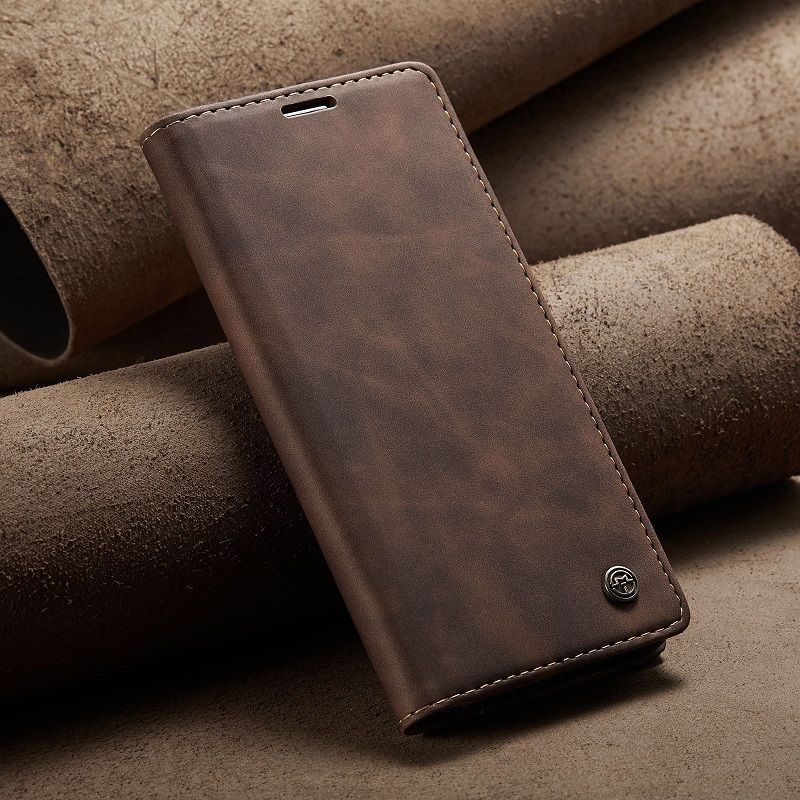 CaseMe Leather Phone Case Flip Cover for OPPO Reno 13F 13 12 Pro 12F 10 Pro 8T 8 7 8z 7z 8 Lite A78 A57s A77s A96 A76 Realme C55 10 Pro+ Shockproof Protection Stand Holder Magnetic PU Leather Case