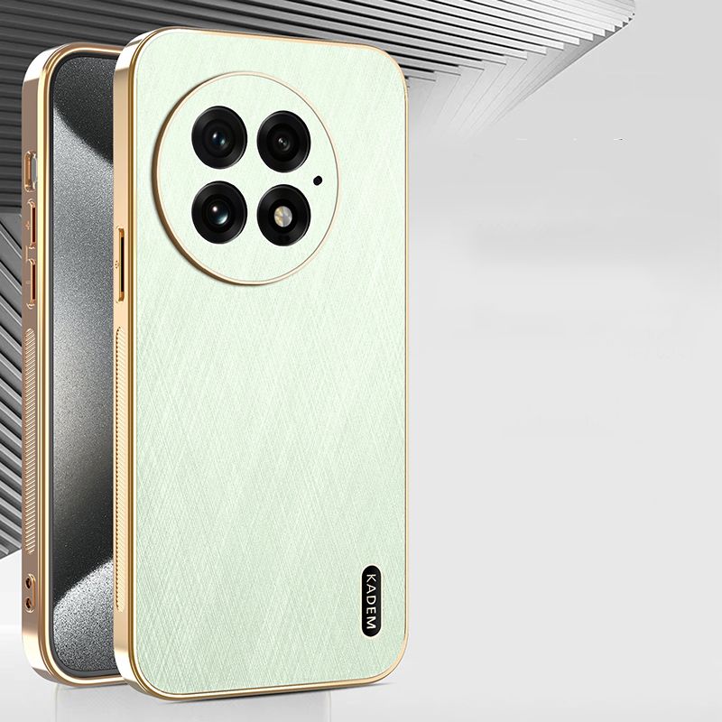 Compatible for OnePlus 13R 13 12R 12 11 11R Nord CE 4 Lite Nord 4 Nord 3 Electroplated Silk Bamboo Pattern Phone Case Anti Drop Protective Case