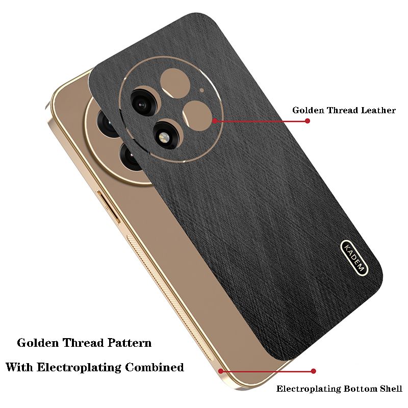 Compatible for OnePlus 13R 13 12R 12 11 11R Nord CE 4 Lite Nord 4 Nord 3 Electroplated Silk Bamboo Pattern Phone Case Anti Drop Protective Case