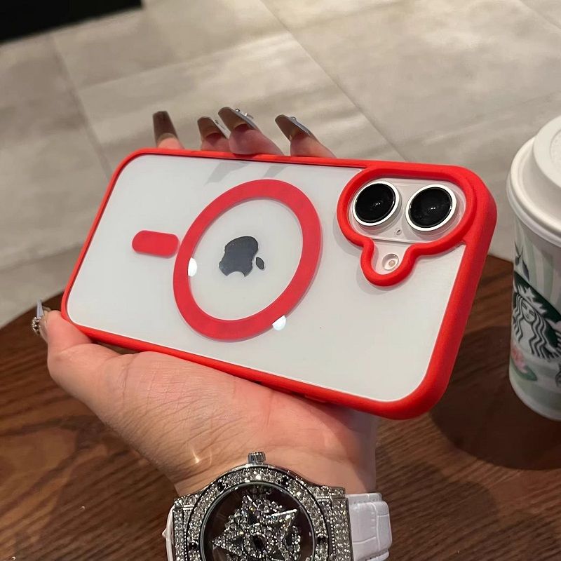 Magnetic Cover For iPhone 16e SE4 16 Pro Max 16 Plus 15 Plus 14 Plus 13 12 11 Pro Max Shockproof Bumper Drop Protection Case