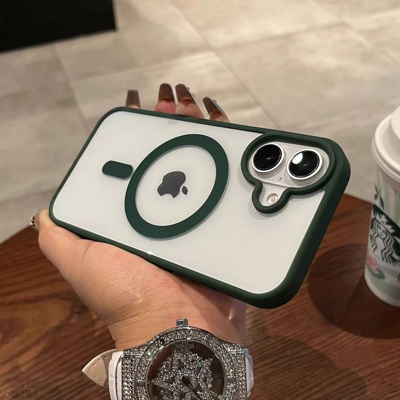 Magnetic Cover For iPhone 16e SE4 16 Pro Max 16 Plus 15 Plus 14 Plus 13 12 11 Pro Max Shockproof Bumper Drop Protection Case