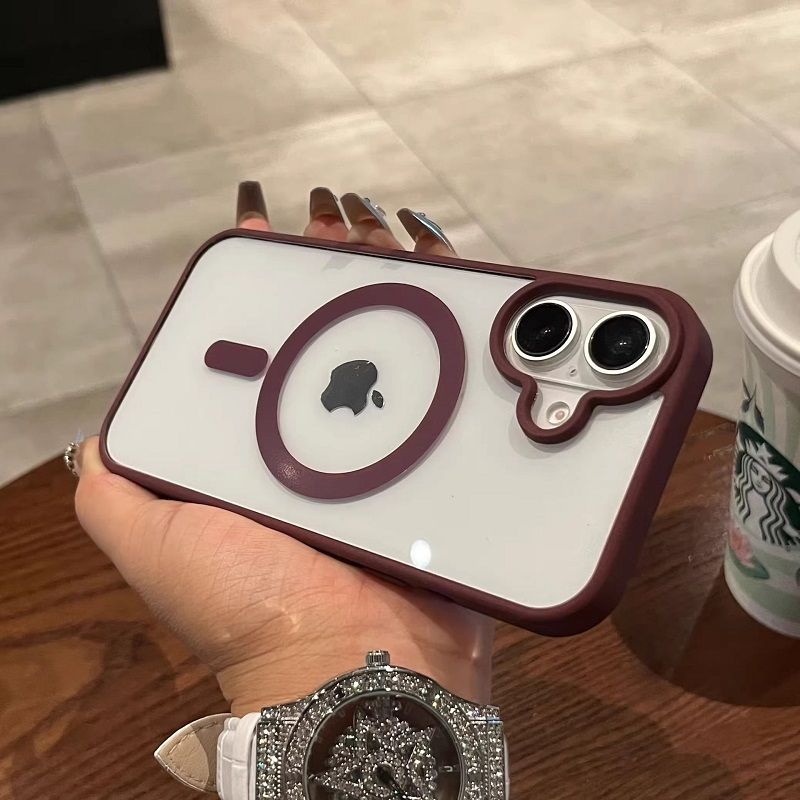 Magnetic Cover For iPhone 16e SE4 16 Pro Max 16 Plus 15 Plus 14 Plus 13 12 11 Pro Max Shockproof Bumper Drop Protection Case