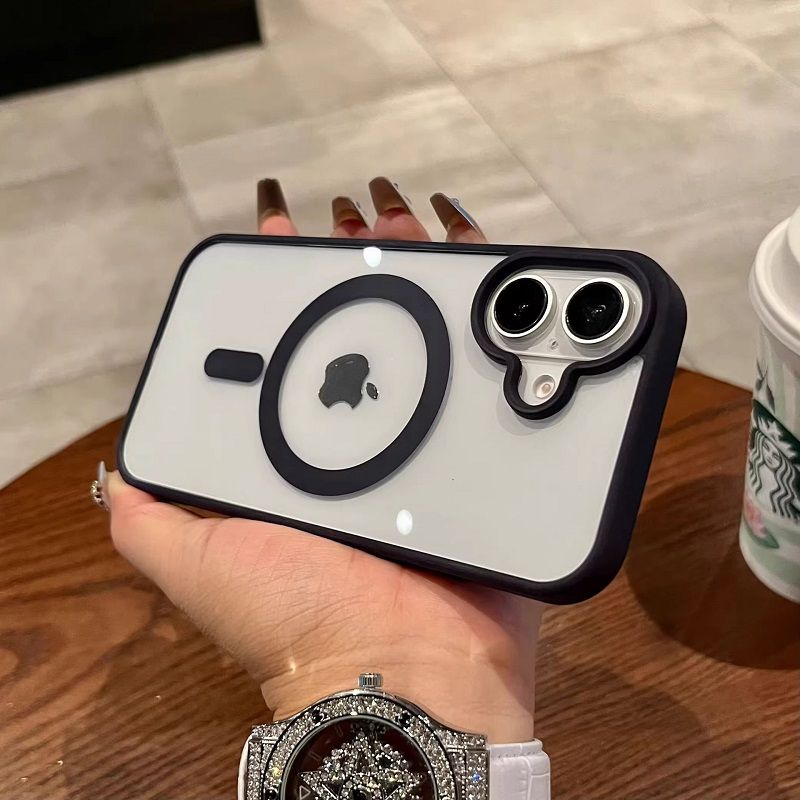 Magnetic Cover For iPhone 16e SE4 16 Pro Max 16 Plus 15 Plus 14 Plus 13 12 11 Pro Max Shockproof Bumper Drop Protection Case
