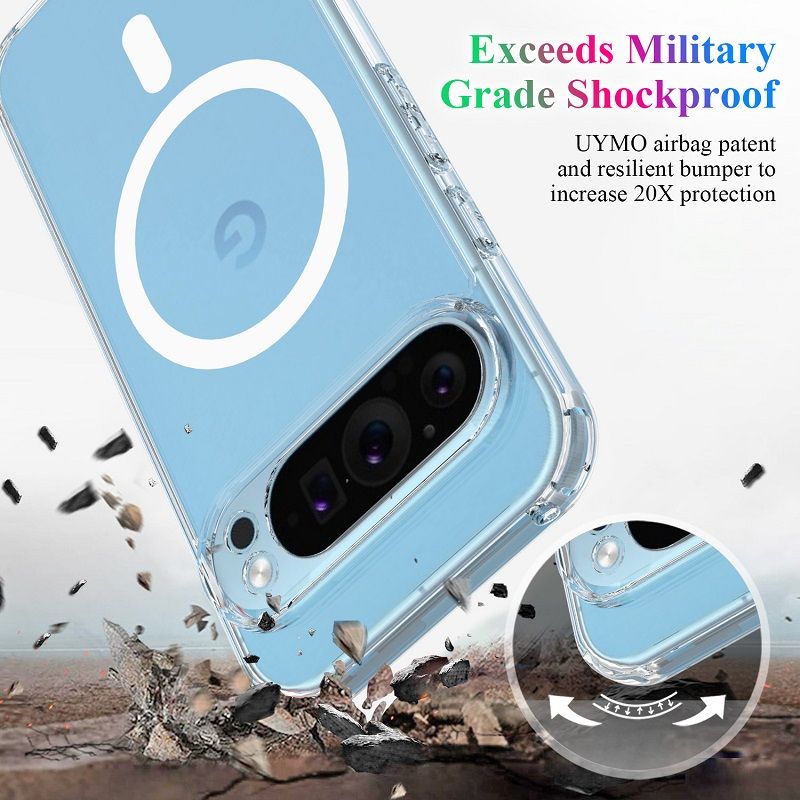 Magsafe Magnetic Case Cover for Google Pixel 10 Pro XL 10 Pro 9 Pro XL 9 Pro 9a 8 Pro 8 8a 7 Pro 7a 6a Shockproof Bumper Drop Protection Case