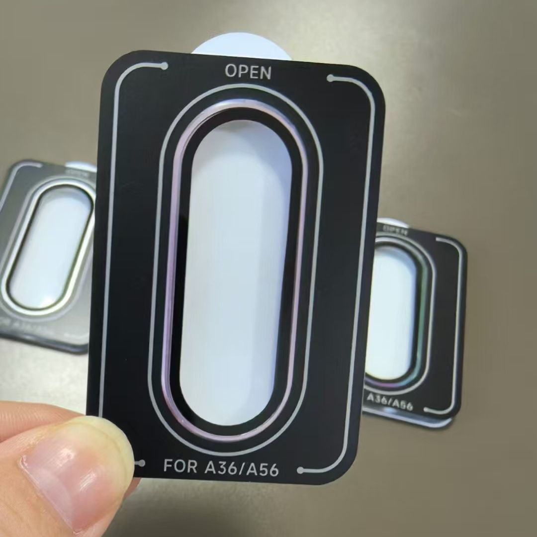 2 Pieces for Samsung Galaxy A56 A36 A26 All in one Metal Eagle Eyeglass Head Film Camera Glass Protective Film