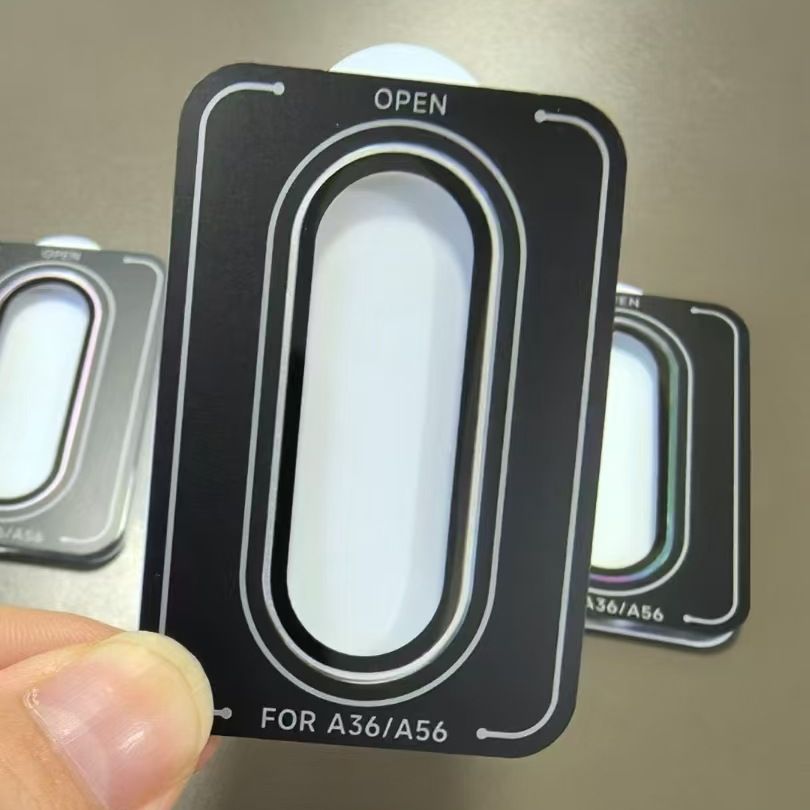 2 Pieces for Samsung Galaxy A56 A36 A26 All in one Metal Eagle Eyeglass Head Film Camera Glass Protective Film