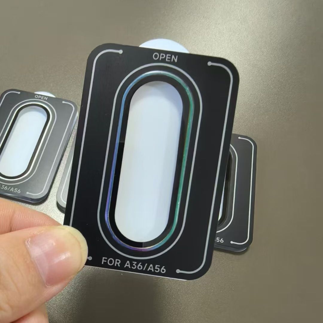 2 Pieces for Samsung Galaxy A56 A36 A26 All in one Metal Eagle Eyeglass Head Film Camera Glass Protective Film