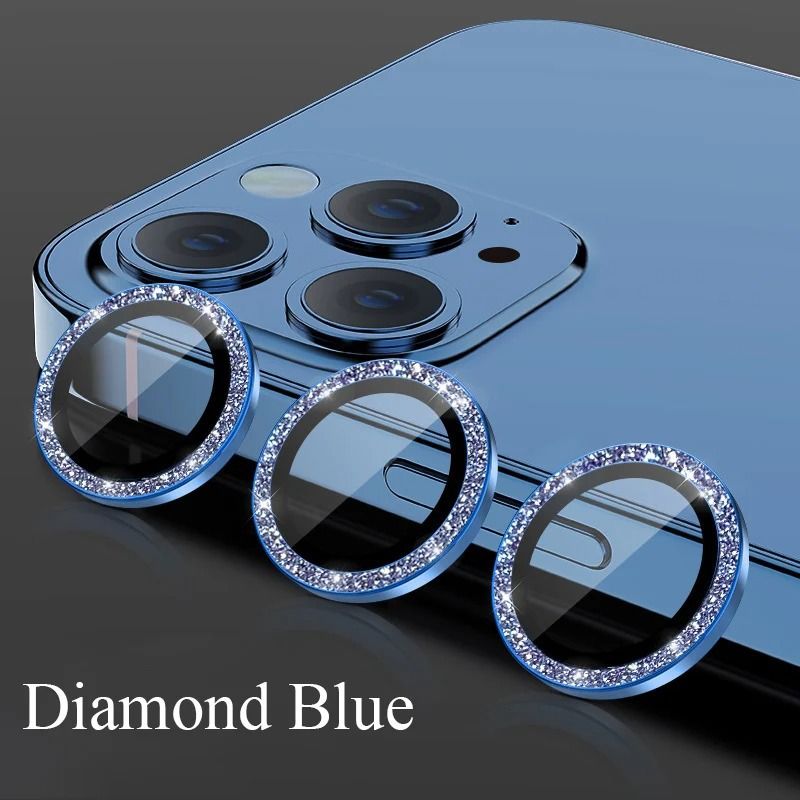 [3-piece] Camera Lens Protective Film for iPhone 16 15 14 13 12 Pro Max Back Lens Cover, Ultra High Definition Camera Lens Protector
