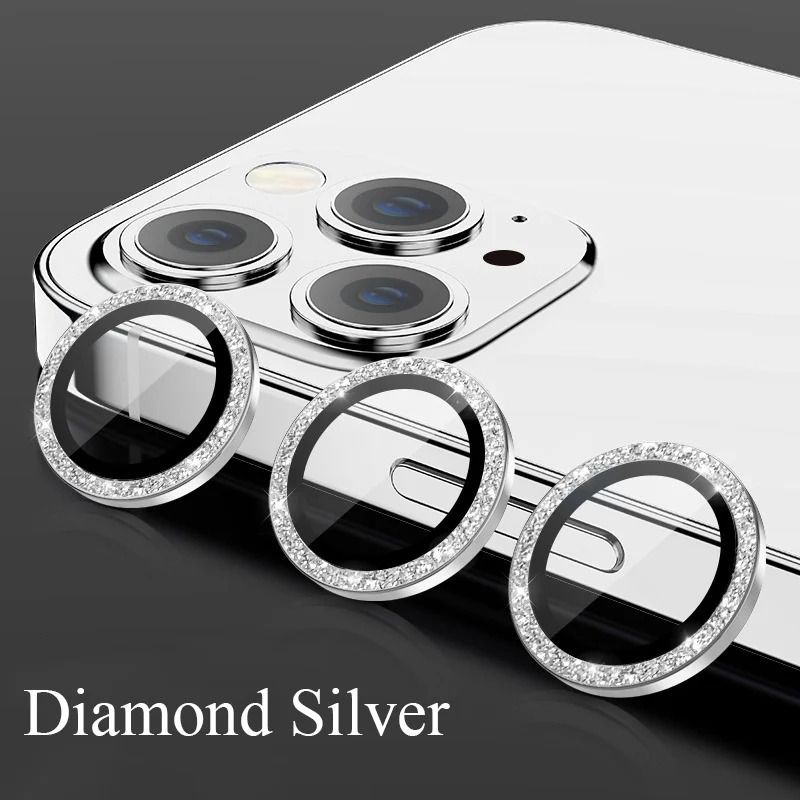 [3-piece] Camera Lens Protective Film for iPhone 16 15 14 13 12 Pro Max Back Lens Cover, Ultra High Definition Camera Lens Protector