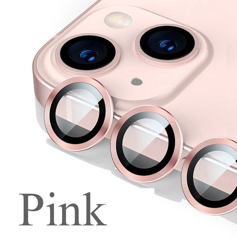 [3-piece] Camera Lens Protective Film for iPhone 16 15 14 13 12 Pro Max Back Lens Cover, Ultra High Definition Camera Lens Protector