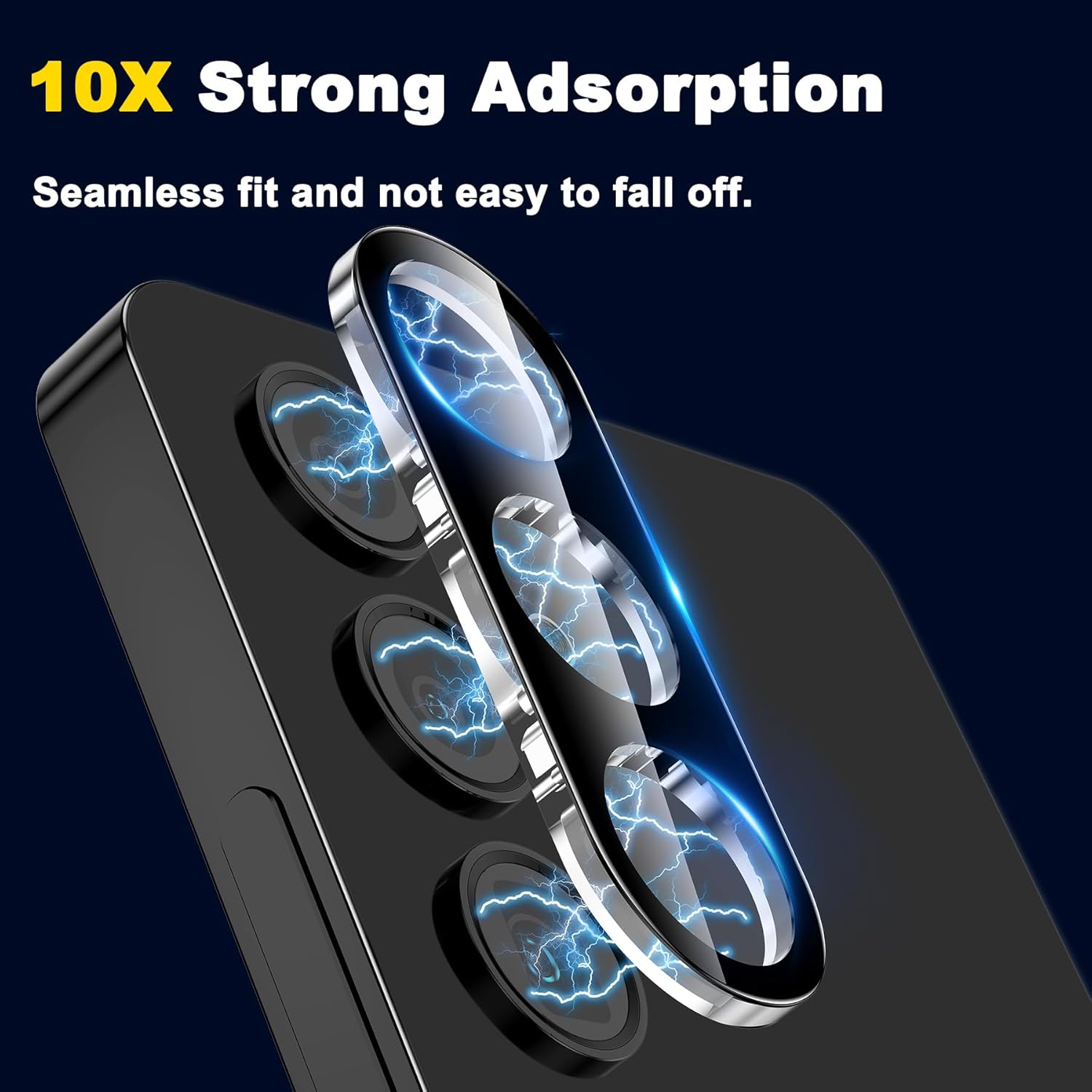 [3-piece set] Camera Lens Protective Film for Samsung Galaxy A16 A56 A55 A35 A25 A15 S25 S24 Plus Back Lens Cover, Ultra High Definition, 9H Hardness