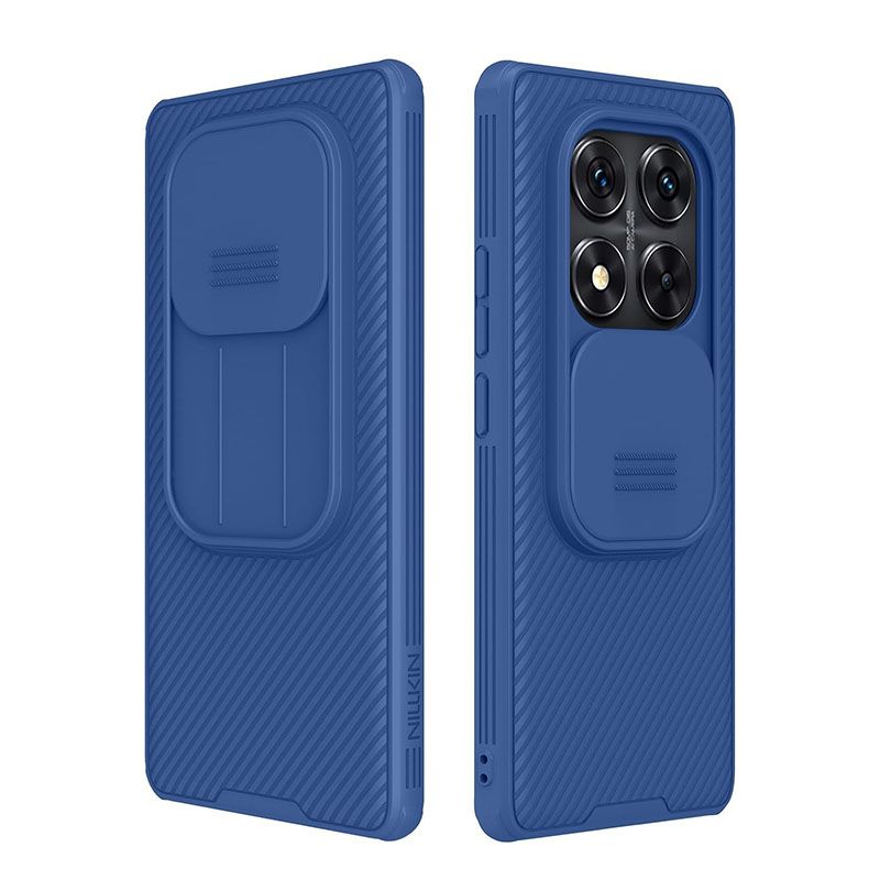 Nillkin-Protective Case With Camera The Lens Sliding Cover for Xiaomi Redmi Note 14 Pro+/Plus 5G, Hard PC TPU Ultra-Thin Scratch Resistant Phone Case